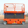 12m max working height electric self-propelled hydraulic scissor lift platform electric man lift for aerial work